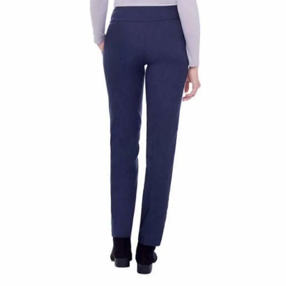 S.C & CO ladies tummy control pull-on pants 1 Blue 1 Black & White XXL - Picture 7 of 14